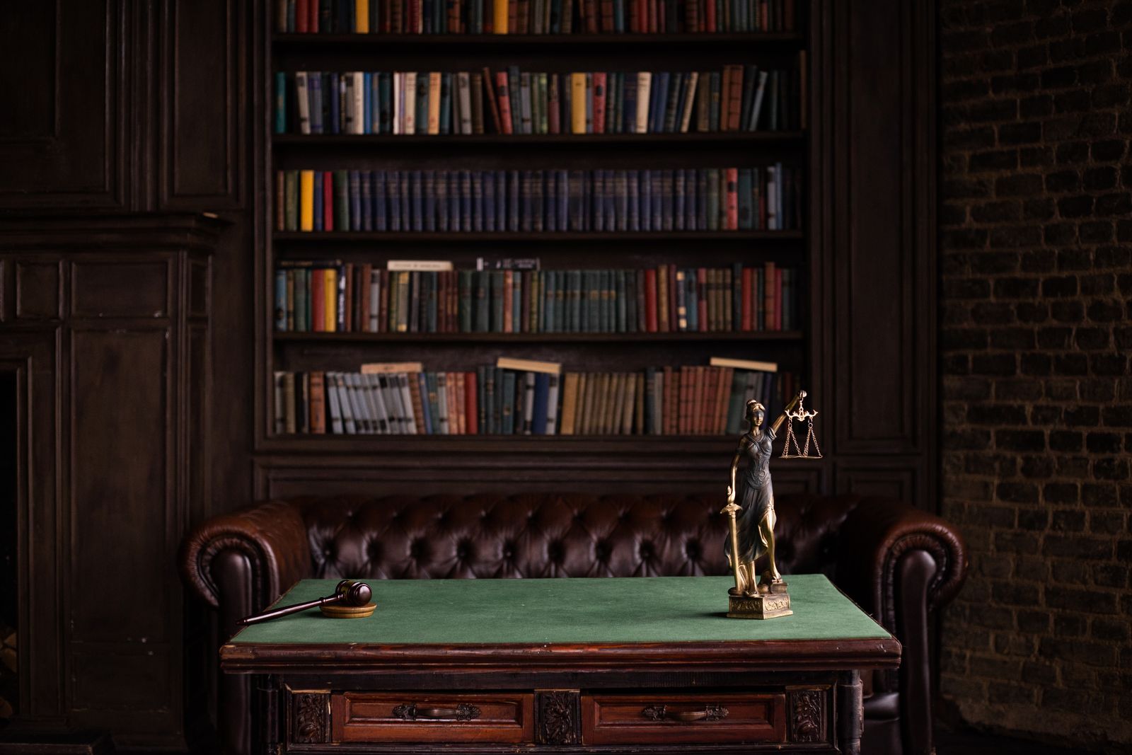 The hero photograph from Counsel, a template for a law firm